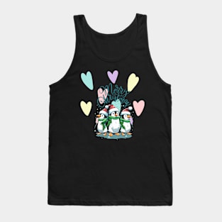 Retro Christmas Vibes Tank Top